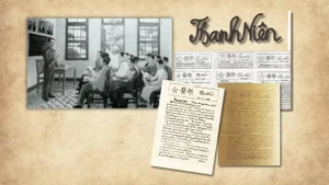 Il y a 100 ans (du 21 juin 1925 au 21 juin 2025), le dirigeant Nguyên Ai Quôc publiait le journal Thanh Nien à Canton. Photo : Nhandan.vn