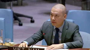 Le ministre-conseiller Nguyen Hoang Nguyen, Chargé d’affaires par intérim de la Mission permanente du Vietnam auprès des Nations Unies. Photo: VNA