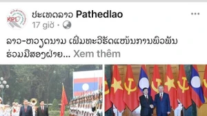 Article publié sur le site web du journal Pasaxon le 26 janvier. Photo : VNA