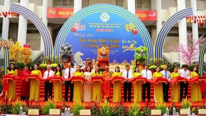 Le programme « Les Couleurs du printemps des vergers » propose plus de 65 types d’activités, avec 42 stands. Photo : VOV.