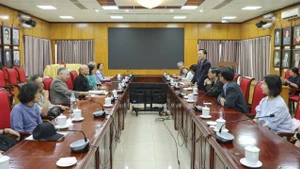 L’Association d’amitié Vietnam-Japon reçoit une délégation de l’Association d’amitié Japon-Vietnam de la préfecture de Fukushima. Photo : thoidai.com.vn