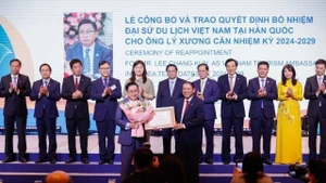 L'ambassadeur du tourisme Ly Xuong Can consacre beaucoup de passion à la promotion du tourisme vietnamien en R. de Corée. Photo : baovanhoa.vn 