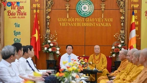 Nguyen Trong Nghia, chef de la Commission centrale de communication et de la sensibilisation. Photo : VOV1.