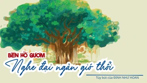 75e anniversaire du premier numéro du journal Nhân Dân: Au bord du lac Hoan Kiem, écouter le souffle de la grande forêt