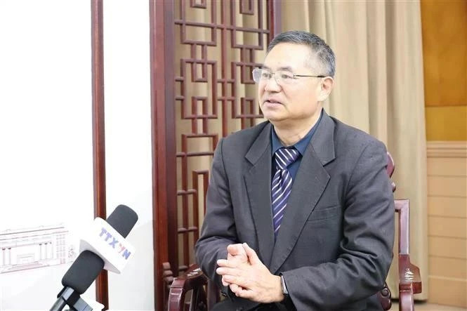 Cheng Hanping, directeur du Centre de recherche sur le Vietnam de l’Université de technologie du Zhejiang. Photo : VNA.