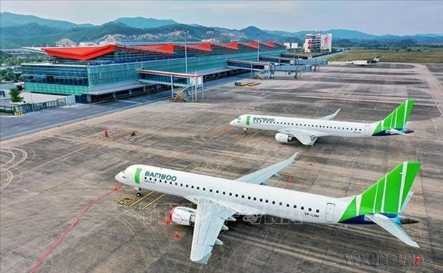 L'aéroport de Vân Don (dans la province de Quang Ninh). Photo : VNA.