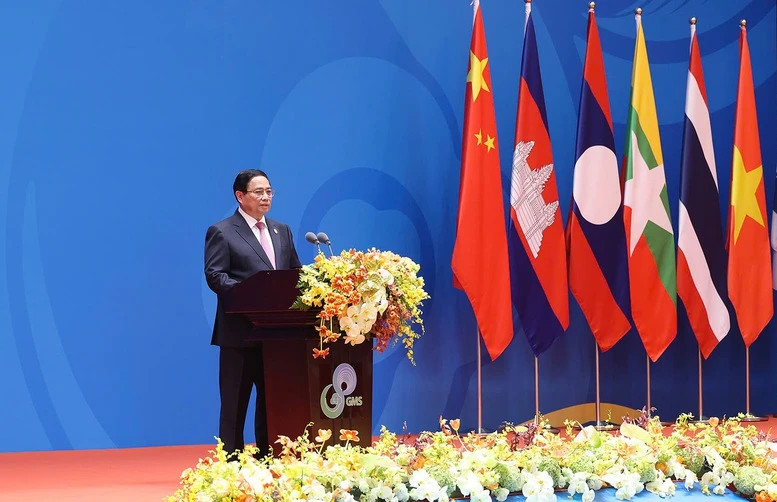 Le Premier ministre vietnamien Pham Minh Chinh a prononcé des discours lors du Sommet. Le Premier ministre vietnamien Pham Minh Chinh a prononcé des discours lors du Sommet.