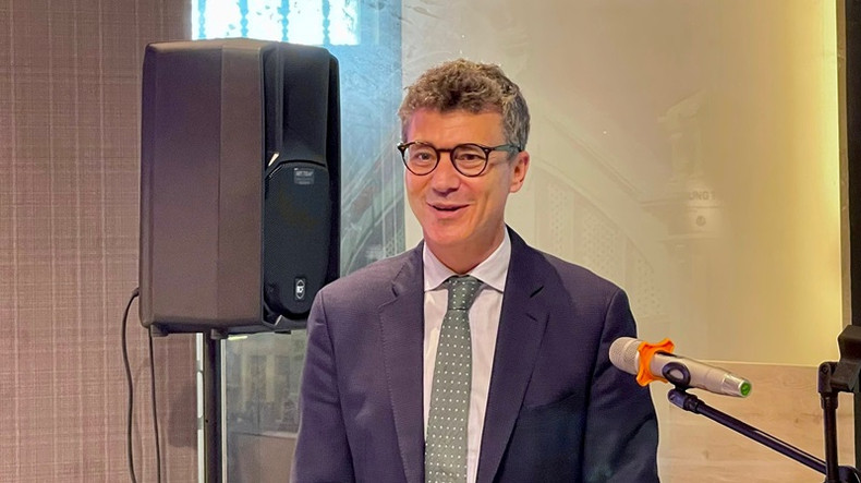 Le représentant de l'UNESCO au Vietnam, Jonathan Baker s'exprime lors de l'événement. Photo : Daibieunhandan. Le représentant de l'UNESCO au Vietnam, Jonathan Baker s'exprime lors de l'événement. Photo : Daibieunhandan.