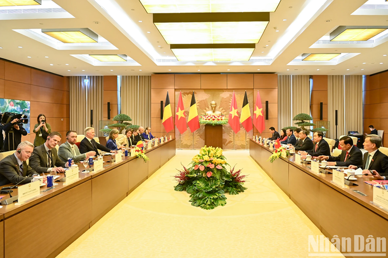 Lors de la rencontre. Photo : NDEL.