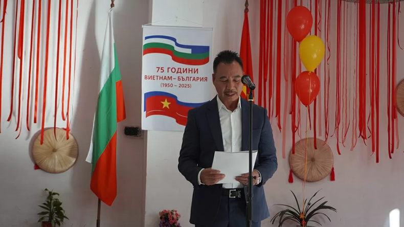 Le président de l’Association des Vietnamiens en Bulgarie, Nguyen Quang Tuan. Photo : Baoquocte. Le président de l’Association des Vietnamiens en Bulgarie, Nguyen Quang Tuan. Photo : Baoquocte.