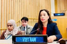 Lê Thi Minh Thoa, cheffe adjointe de la Mission permanente du Vietnam auprès des Nations Unies. Photo: dangcongsan.vn