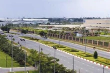 Parc biotechnologique dans le district de Tu Liem, à Hanoï. Photo : VNA.