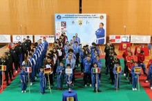 Ouverture de la Coupe Internationale de Vovinam 2022 - Grand Maître Nguyên Van Chiêu. Photo : VNA.