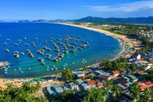 Le quai de pêche de Xuân Hai, dans la cité municipale de Sông Câu, province de Phu Yên (au Centre). Photo : VNA.