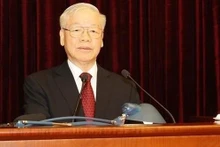 Le Secrétaire général du Parti communiste du Vietnam, Nguyên Phu Trong. Photo : VNA.