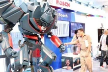 Un stand de la société allemande Bosch au Festival "Pièces d'Allemagne" à Hô Chi Minh-Ville en 2020. Photo : VNA.