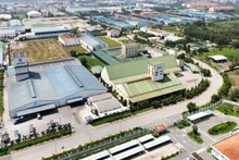 La zone industrielle de Song May, au district de Trang Bom, province de Dông Nai. Photo : internet/VNA.