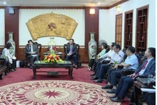 Une vue générale de la rencontre. Photo: quangbinh.gov.vn