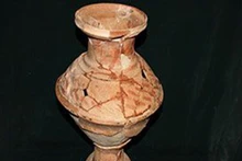 Vase en céramique. Photo : MNHV