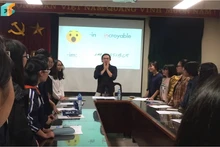 Une classe intéressante avec des enseignants enthousiastes. Photo : Facebook de l’EF/CVN