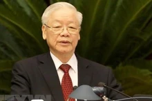 Le Secrétaire général du Comité central du Parti communiste du Vietnam (PCV), Nguyên Phu Trong. Photo : VNA.