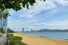 Une plage de Quy Nhon. Photo: VOV