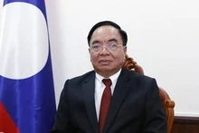 Le ministre laotien du Plan et de l’Investissement, Khamjane Vongphosy. Photo : VNA