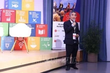 Nguyen Manh Hai, conseiller et chef du Département de promotion des investissements de l'ambassade du Vietnam en Allemagne. Photo : VNA
