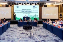 Lors du séminaire sur le développement agricole vert et durable. Photo: NDEL