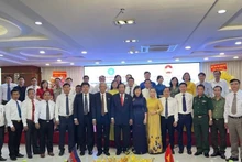 Lors de la cérémonie de signature du protocole d’accord pour la période 2022-2027. Photo: mattranbinhphuoc.org.vn