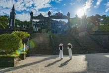Au cours des huit premiers mois de l'année, le nombre d’arrivées touristiques à Thua Thiên-Huê (Centre) est estimé à près de 1,34 million. Photo : VNA