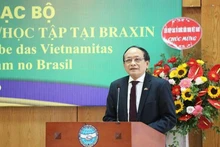 Nguyên Van Kiên, vice-président de l’Association d’amitié et de coopération Vietnam — Brésil et ancien ambassadeur du Vietnam au Brésil.Photo:thoidai.com.vn