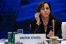 La vice-présidente américaine, Kamala Harris. Photo: Reuters/saigondautu