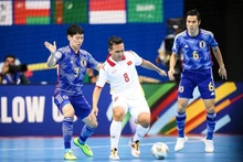 Le Vietnam est qualifié aux quarts de finale de la phase finale de la Coupe d'Asie de futsal de la Confédération asiatique de football 2022. Photo : AFC.