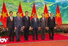Le Premier ministre Pham Minh Chinh a reçu le 28 août le secrétaire du Comité régional du Parti du Guangxi (Chine), Liu Ning, au siège du gouvernement.