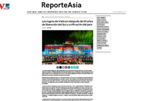 Le journal argentin Reporte Asia. Photo : VOV. 