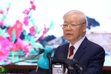 Le Secrétaire général du Parti communiste du Vietnam, Nguyên Phu Trong. Photo : VNA.