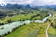 La beauté de la rivière Quây Son à Cao Bang
