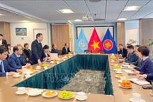 Panorama de la séance de travail. Photo : VNA.