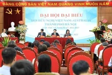 L'Association d'amitié Vietnam-Australie de Hanoï a tenu le 26 août son sixième Congrès pour le mandat 2022-2027. Photo: VNA