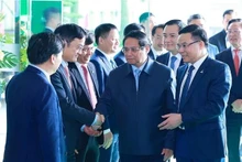 Le Premier ministre Pham Minh Chinh a assisté le 28 décembre à la conférence de bilan du Groupe national du pétrole et du gaz du Vietnam (Petrovietnam). Photo : VNA. 