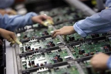 Les produits et composants électroniques sont les principales exportations du Vietnam vers les États-Unis. Photo : baochinhphu.