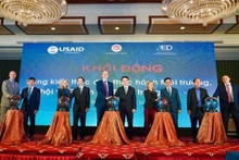 Cérémonie de lancement de l'initiative ESG. Photo: Ambassade des États-Unis au Vietnam