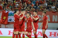 L'équipe de football masculin du Vietnam. Photo: AVI 