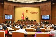 Lors de la 4e session de l’Assemblée nationale.