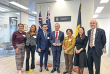 Le Premier ministre d’Australie-Occidentale, Roger Cook, a reçu le Groupe consulaire des pays de l’ASEAN, en août 2023. Photo : Consulat général du Vietnam à Perth.