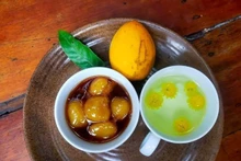 Le chè au manioc, un dessert populaire à Duong Lâm. Photo : Khôi Nguyên.
