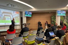 L'ambassadeur Dinh Toàn Thang prend la parole au séminaire. Photo : VNA