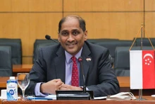 L'ambassadeur de Singapour au Vietnam, Jaya Ratnam. Photo : VGP