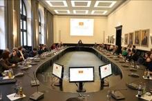 Panorama de l'atelier sur l’investissement au Vietnam, le 5 décembre à Hambourg, en Allemagne. Photo : VNA.